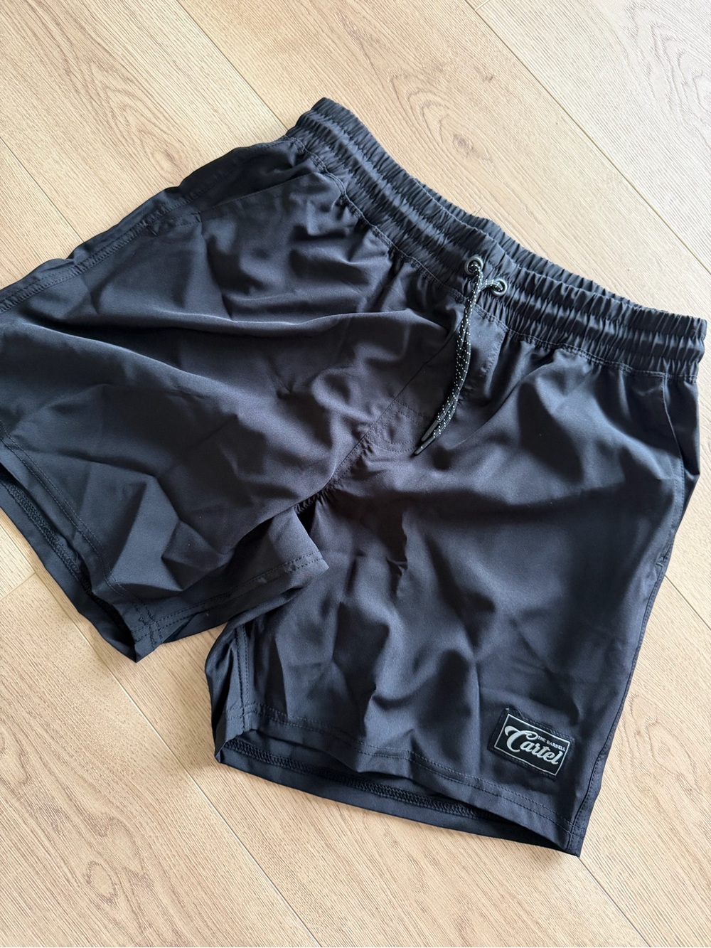 *NEW*The Barbell Cartel Black Athletic Training Workout Shorts CrossFit